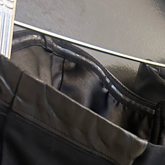 Guess S Y2K vintage vegan leather Black corset in good vintage condition - Picture 9 of 10